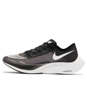 Nike ZoomX Vaporfly Next% Mens 8 womens 9.5 Black White Volt